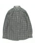 Nordstrom Checkered-gingham Gray Long Sleeve Button-Down Shirt Size 12 - photo 1