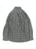Nordstrom Checkered-gingham Gray Long Sleeve Button-Down Shirt Size 12 - photo 2