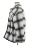 Love Tree Plaid Gray Jacket Size M - photo 5
