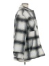 Love Tree Plaid Gray Jacket Size M - photo 4