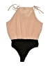 Shein 100% Polyester Tan Bodysuit Size XL - photo 2