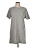 Hyfve Solid Gray Casual Dress Size L - photo 1