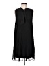 DKNY 100% Polyester Black Casual Dress Size 8 - photo 1