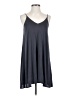 Talula Solid Gray Casual Dress Size XS - photo 1