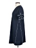 Zara Basic Solid Blue Casual Dress Size S - photo 5