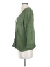 Talbots 100% Linen Green Cardigan Size XXSEstimated - photo 5