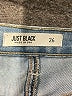Just Black Hearts Blue Jeans Size 26 waist - photo 4