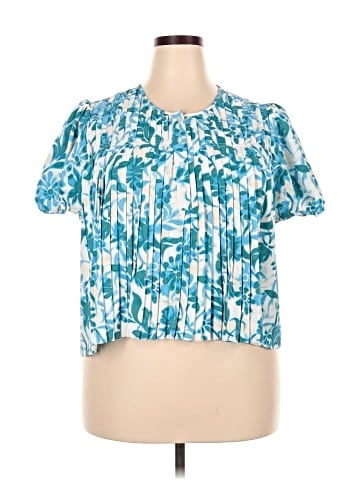 Nicole Miller Short Sleeve Blouse (view 1)
