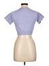 Unbranded Blue Short Sleeve Turtleneck Size L - photo 2