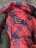 UNTUCKit 100% Cotton Plaid Red Long Sleeve Button-Down Shirt Size 2 - photo 7