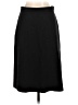 Dalia Collection Solid Black Formal Skirt Size 4 - photo 2