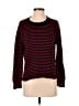 Everlane Stripes Burgundy Pullover Sweater Size S - photo 1