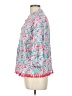 CO 100% Cotton Pink 3/4 Sleeve Blouse Size L - photo 5