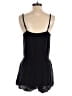 Express Outlet 100% Rayon Solid Black Romper Size XS - photo 2