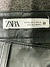 Zara Black Faux Leather Pants Size 2 - photo 4