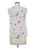 Ted Baker London Silver Sleeveless Blouse Size 6 (2) - photo 2