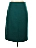 J.Crew 100% Wool Solid Teal Wool Skirt Size 2 - photo 1