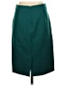 J.Crew 100% Wool Solid Teal Wool Skirt Size 2 - photo 2