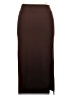 No Boundaries Solid Brown Formal Skirt Size XXL - photo 2