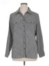 Elementz 100% Spandex Houndstooth Gray Long Sleeve Button-Down Shirt Size XL - photo 1