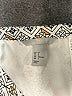 H&M 100% Polyester Print Blue Casual Skirt Size 2 - photo 4