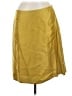 J.Crew Solid Yellow Wool Skirt Size 6 - photo 1