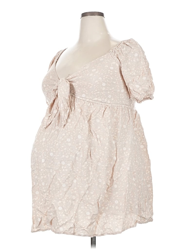 Pre-owned Ingrid & Isabel Cocktail Dress In White