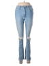 Just Black Hearts Blue Jeans Size 26 waist - photo 1
