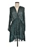 Maje Metallic Teal Cocktail Dress Size EU (FR) 40 / US 8 - photo 1
