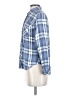 Rails 100% Rayon Plaid Blue Long Sleeve Button-Down Shirt Size S - photo 5