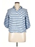 Chico's Blue Short Sleeve Polo Size XL (3) - photo 1