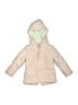 Miles 100% Polyester Solid Pink Ivory Coat Size 2T - photo 1