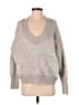 By Anthropologie Floral Gray Pullover Sweater Size XS - photo 1