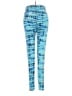 Leggings Park Print Blue Active Pants Size S - photo 2