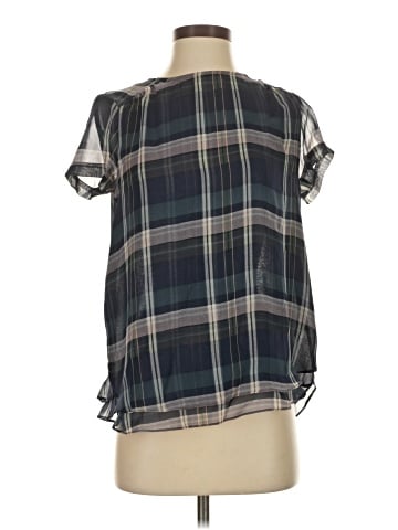 MiH Short Sleeve Silk Top (view 1)