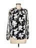 Beacon Apparel Silver Long Sleeve Blouse Size M - photo 1