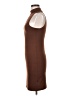 No Comment Solid Brown Casual Dress Size M - photo 5
