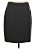 Halogen Solid Gray Casual Skirt Size 6 - photo 1