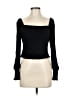 Gianni Bini Black Long Sleeve Top Size M - photo 1