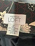 Ann Taylor LOFT 100% Polyester Print Black Formal Skirt Size 12 - photo 4