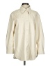 Zara Ivory Long Sleeve Button-Down Shirt Size XS - photo 1