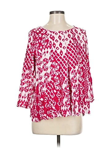 Fig 3/4 Sleeve Blouse (view 1)