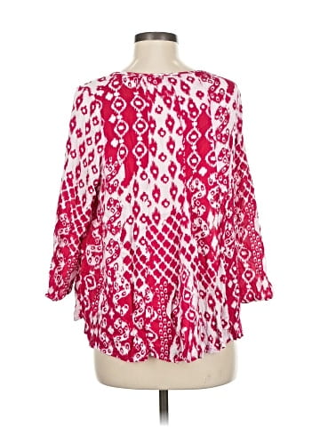 Fig 3/4 Sleeve Blouse (view 2)