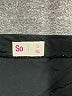 SO 100% Rayon Solid Black Formal Skirt Size S - photo 3