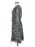 Sam Edelman 100% Polyester Animal Print Black Casual Dress Size 6 - photo 5