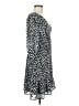 Sam Edelman 100% Polyester Animal Print Black Casual Dress Size 6 - photo 4