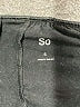 SO Solid Black Casual Skirt Size S - photo 4
