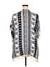 Bindya 100% Rayon Gray Blue Kimono Size XXL (estimated) - photo 2