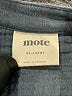 Mote 100% Cotton Gray Long Sleeve Blouse Size XXL - photo 7