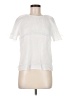 Ochirly White Short Sleeve Blouse Size M - photo 1